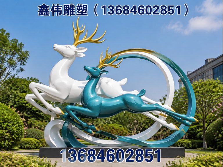 通河县不锈钢雕塑展示图